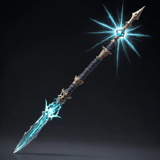 Prompt: Magical death spear