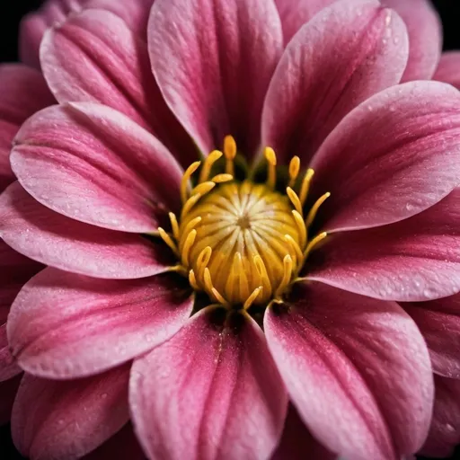 Prompt: A flower closeup, detailed texture and details. macro lens, product photography