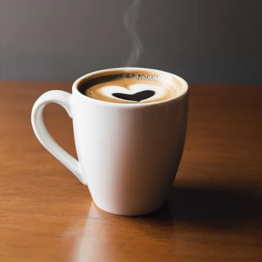 Prompt: mug of coffee