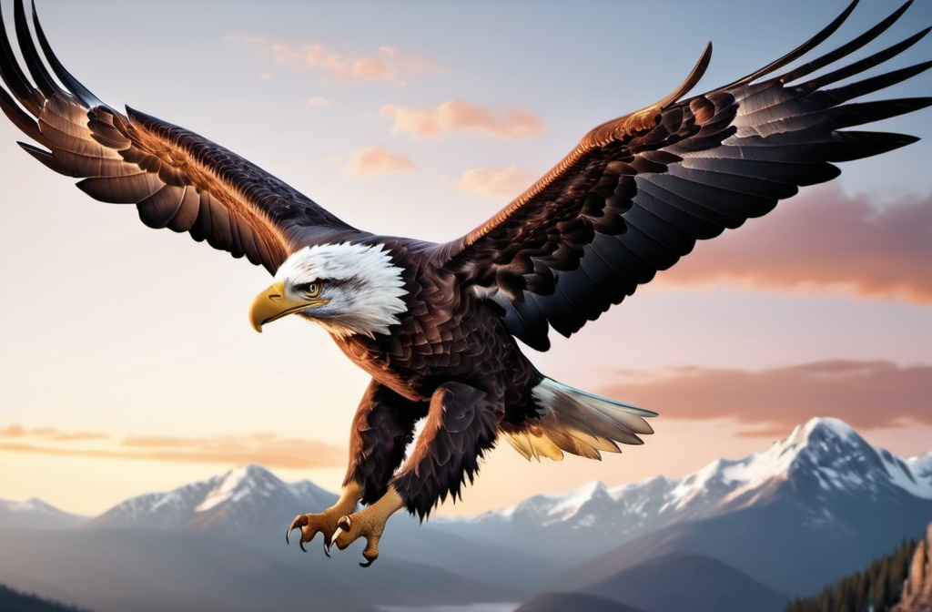 Prompt: American eagle, high quality, 4k,