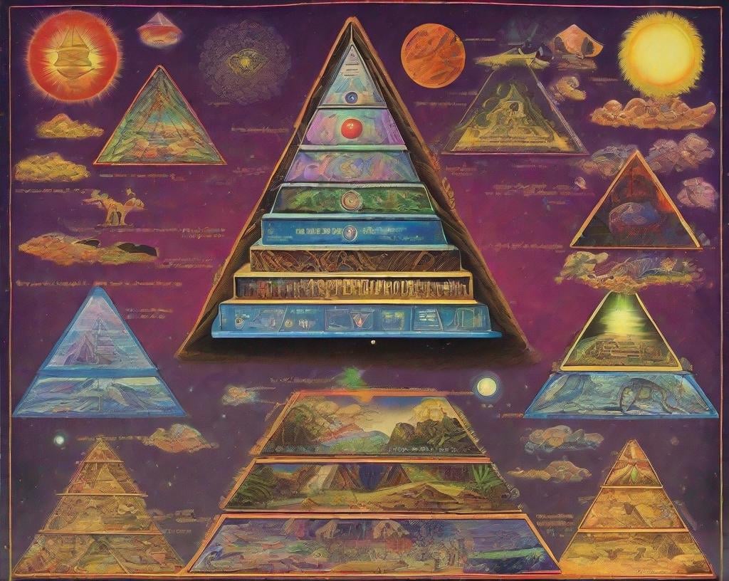 Prompt: Hippie spacie rebel forbidden knowledge pyramid 