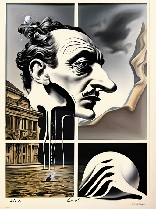 Prompt: Salvador Dalí style vision, surrealist, dreamlike, precise, melting,u.f.o.,u.a.p