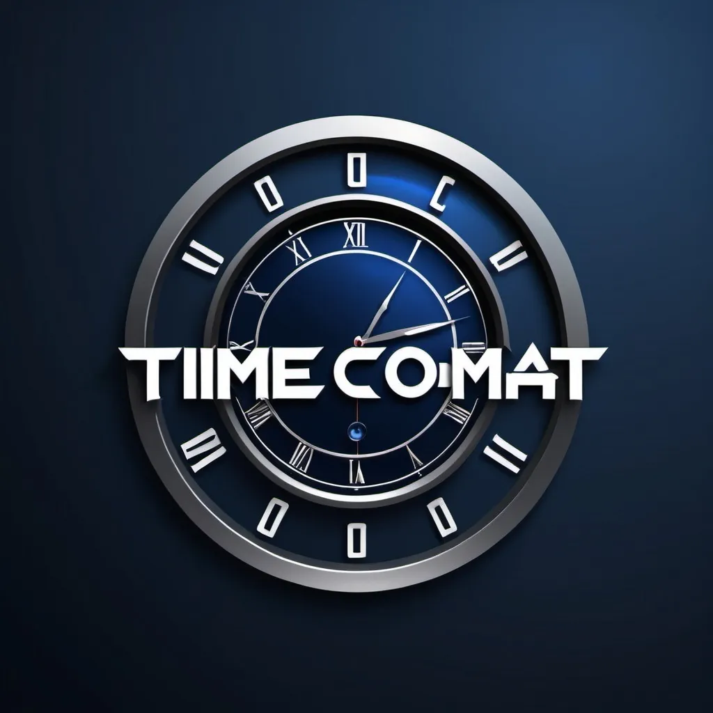 Prompt: (accurately spelled text "welcome to Time Combat"), logo design, modern, sleek, dynamic, bold typography, color palette of deep blue and metallic silver, incorporating clock elements, futuristic concept, sharp edges, minimalist style, engaging and inviting aesthetics, high quality, professional look, high-resolution design, captivating visual appeal.