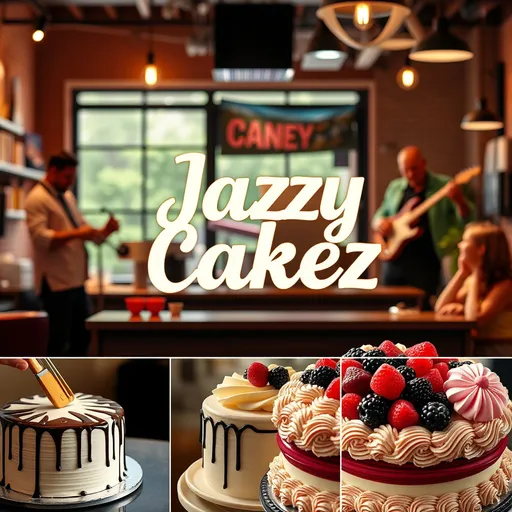 Prompt: [Opening Scene: A lively café with a jazz band playing softly in the background. Bright, colorful cakes are displayed on the counter.]

Narrator (smooth, upbeat voice):
Welcome to Jazzy Cakez, where we add a touch of jazz to all things sweet! 🎷✨

[Cut to a baker mixing ingredients, the rhythm of the jazz music syncing with their movements.]

Narrator:
Here at Jazzy Cakez, we believe every cake deserves its own groove. From velvety vanilla to zesty lemon, our flavors will have you tapping your feet!

[Scene shifts to a family celebrating with a beautifully decorated cake, laughter and music filling the air.]

Narrator:
Perfect for birthdays, anniversaries, or just a sweet treat to brighten your day, our custom cakes are designed to make your celebrations sing!

[Close-ups of cake decorations: a cake being drizzled with chocolate, fresh berries being arranged, and intricate designs being piped on.]

Narrator:
We put passion and creativity into every creation. Each cake is a masterpiece, crafted just for you—because your sweet moments deserve a jazzy touch!

[Cut to customers enjoying cake with smiles, tapping their feet to the music.]

Narrator:
So why settle for ordinary when you can have extraordinary? Order your one-of-a-kind cake today and let us bring the rhythm to your celebrations!

[Text on screen: “Order now at JazzyCakez.com!” with a catchy jazz riff playing.]

Narrator:
Jazzy Cakez—where every slice is a celebration! Let’s jazz up your sweet moments! 🎂🎶

[Closing Scene: Logo appears with the sound of a saxophone fading out.]