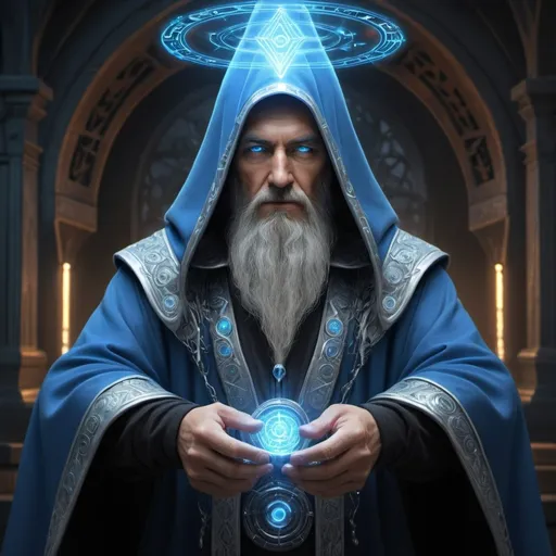 Prompt: Here is a prompt you can use to generate the image on the site OpenArt:

"Create an ultra-realistic, futuristic, and technological image of a powerful wizard. The wizard should have glowing blue eyes, intricate cybernetic enhancements, and wear a robe that combines ancient symbols with modern technology. The background should feature a blend of mystical and futuristic elements, with floating holograms and digital magic runes. The overall feel should be a fusion of magic and advanced technology, symbolizing the mastery of personal victory and potential."

This should provide a striking and impactful cover for your ebook "Mestre da Vitória Pessoal: Desperte Seu Potencial."