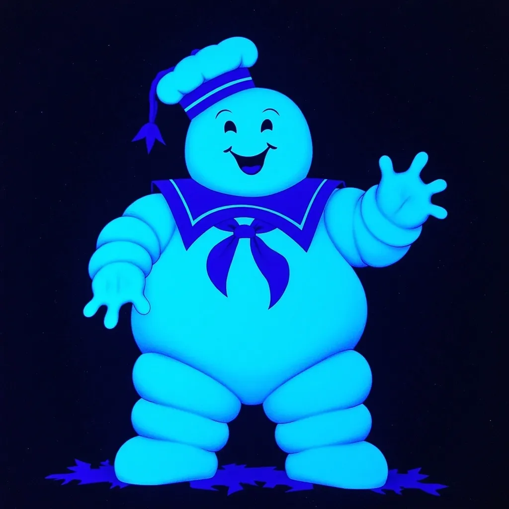 Prompt: Stay Puft Marshmallow Man (The Ghostbusters)