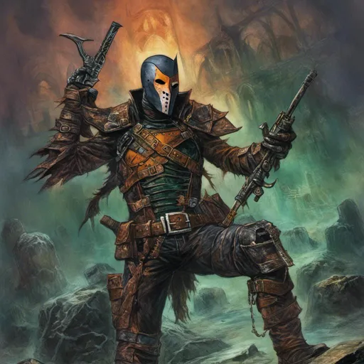 Prompt: <mymodel> Deathstroke (Detective Comics)