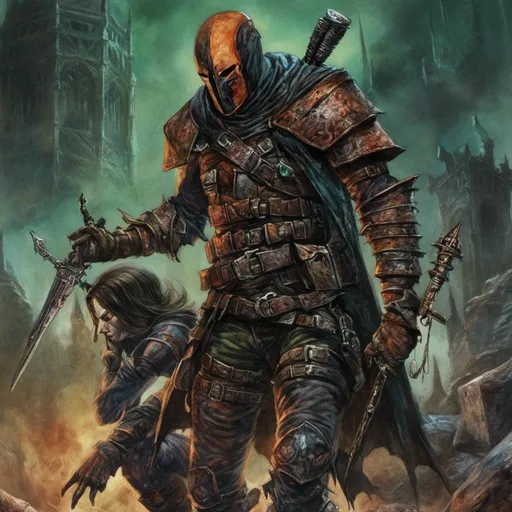 Prompt: <mymodel> Deathstroke (Detective Comics)