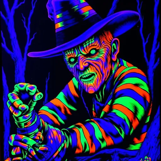 Prompt: Freddy Krueger (nightmare on elm street)