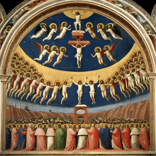 Prompt: The Last Judgment (1306) by Giotto di Bondone