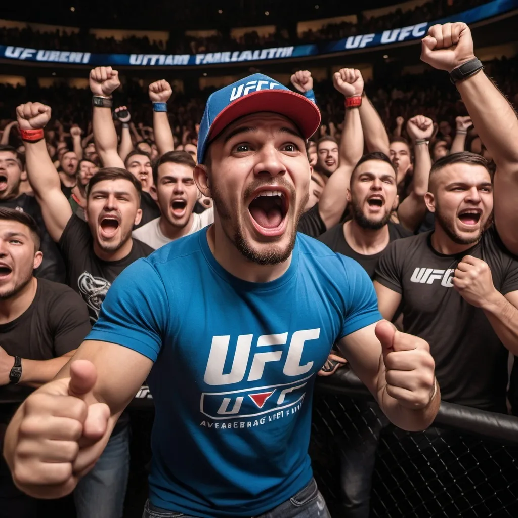 Prompt: Average UFC fan