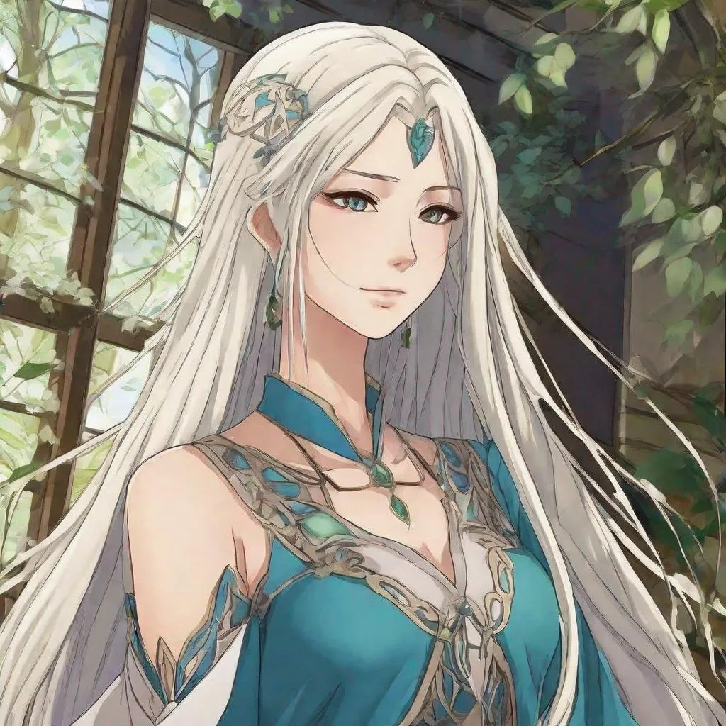 Prompt: A beautiful young 16 year old ((British)) anime Water elemental princess with light skin and a beautiful symmetrical face. She has long smooth white hair that parts down at the top of her head and two long strands coming down the sides of her face and white eyebrows. She has a small nose. She wears a beautiful flowing goddess blue dress. She has big brightly glowing dark blue eyes and water droplets shaped pupils. She wears a beautiful blue tiara. She has a blue aura around her. She is standing in a blue open field with a beautiful blue sky behind her. Beautiful scene art. Beautiful painting art. Scenic view. Full body art. {{{{high quality art}}}} ((Ocean goddess)). Illustration. Concept art. Symmetrical face. Digital. Perfectly drawn. A cool background. Five fingers. Anime