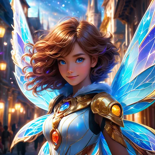 Prompt: full body, oil painting, fantasy, ((anthropomorphic furry bee girl)), red-furred-female, ((beautiful detailed face and glowing anime blue eyes)) brown hair, straight hair, fox ears, rosy cheeks, smiling, looking at the viewer| Elemental star wizard wearing intricate glowing blue and white dress casting a spell, #3238, UHD, hd , 8k eyes, detailed face, big anime dreamy eyes, 8k eyes, intricate details, insanely detailed, masterpiece, cinematic lighting, 8k, complementary colors, golden ratio, octane render, volumetric lighting, unreal 5, artwork, concept art, cover, top model, light on hair colorful glamourous hyperdetailed medieval city background, intricate hyperdetailed breathtaking colorful glamorous scenic view landscape, ultra-fine details, hyper-focused, deep colors, dramatic lighting, ambient lighting god rays | by sakimi chan, artgerm, wlop, pixiv, tumblr, instagram, deviantart
Vivid purple mantis surrounded by glowing swirling iridescent violet energy as it prepares to Obliterate the world
Black guy brown skin 
Within this 8K anime-style but also a captivating Digimon companion standing by your side. The bee, with its glowing brown skin and animated afro hairstyle, exudes vitality. In your grasp, the luminous lightsaber adds an element of forceful determination, all meticulously detailed in the anime aesthetic.

Your focused expression as you tap into the force is complemented by the presence of your Digimon companion. This digital creature, intricately designed in the high-definition resolution, stands by your side, ready for the cosmic adventure. Against the futuristic dreamscape backdrop, swirling galaxies and vivid lighting create an enchanting atmosphere.

Together, you and your Digimon companion become central figures in this 8K anime masterpiece, blending dynamic character design, force manipulation, and the digital mystique of the Digimon universe, all rendered in stunning detail.
