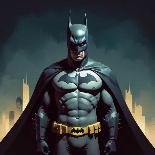 Prompt: batman batman incarnate, in
the style of dan matutina,
catherine hyde
