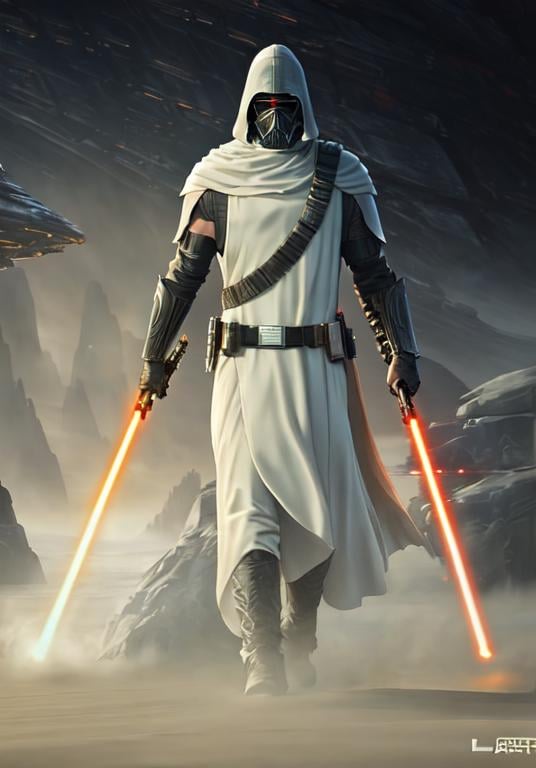 Prompt: Sith Lord from Star Wars, in a dessert, dusty planet, concept art, front, epic Instagram, artstation, hyperdetailed intricately detailed, unreal engine, fantastical, intricate detail, splash screen, complementary colors, fantasy concept art, 8k, deviantart masterpiece, oil painting, heavy strokes, splash arts
soft smile, happy, perfect face, perfect eyes, perfect teeth, perfect body, perfect anatomy, beautiful body, trending on instagram, trending on tiktok, trending on artstation, trending on cgsociety, white sclera, photorealistic, masterpiece, cinematic, 16k artistic photography, epic, drama, romance, glamour, beauty, cinematic lighting, dramatic lighting, insanely detailed, soft natural volumetric cinematic lighting, award-winning photography, rendering, hd, high definition, highly detailed