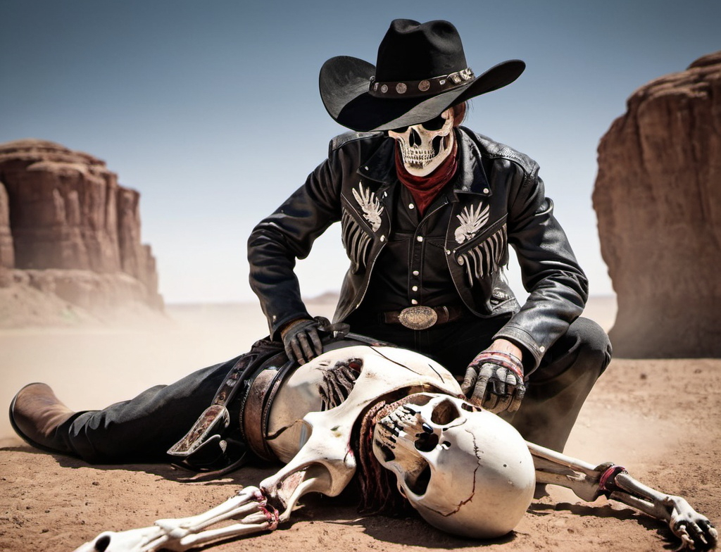 Prompt: Cowboy Death