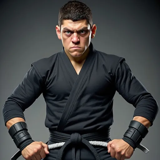 Prompt: nick diaz as ninja
