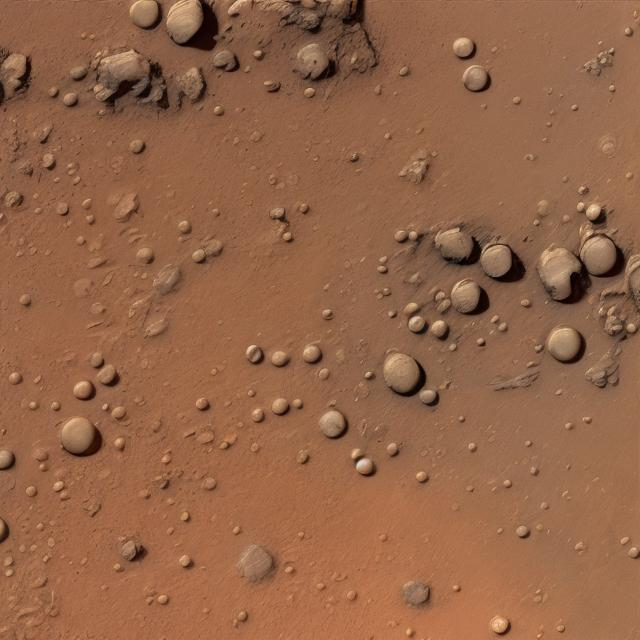 Prompt: Mars, ground detail, etc