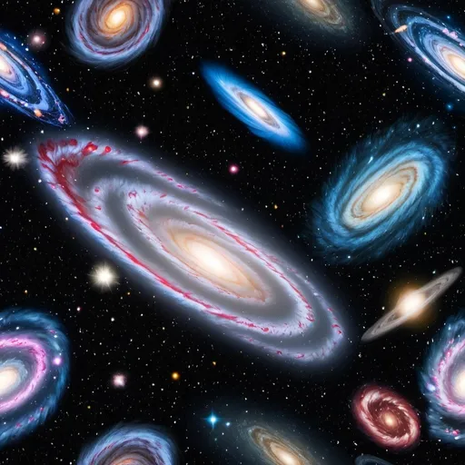 Prompt: Galaxies so much galaxies