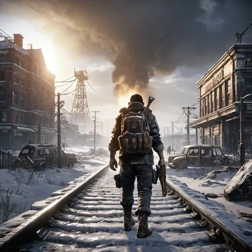 Prompt: game metro exodus