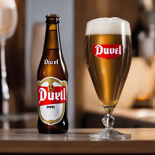 Prompt: Porno DUVEL glas 