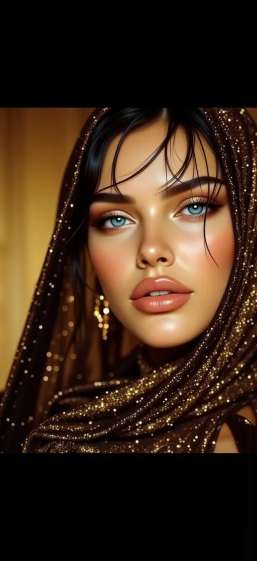 Prompt: The image is a high-resolution photograph of a young woman standing indoors on a dark gray concrete floor. She has long, straight blonde hair and fair skin. Her facial features include well-defined eyebrows, blue eyes, and a subtle smile. She is wearing a maroon velvet jacket with long sleeves that has a slightly shiny texture, over a tight, black, satin crop top that reveals her midriff. She also wears very short, black, satin shorts that highlight her toned legs. On her feet are black, pointed-toe, high-heeled shoes. In the background, to the right, there is a wooden table with a natural finish and black metal legs. On top of the table, there is a large, green potted plant with broad leaves. The setting appears to be a modern, minimalist indoor space with a focus on natural materials and clean lines. The lighting is soft, casting gentle shadows that accentuate the textures of her clothing and the surrounding elements. The overall composition of the photograph emphasizes the woman's confident and stylish appearance, with a focus on her attire and the sleek, contemporary environment. @VXK2RHJvvjwyCKoZxydz