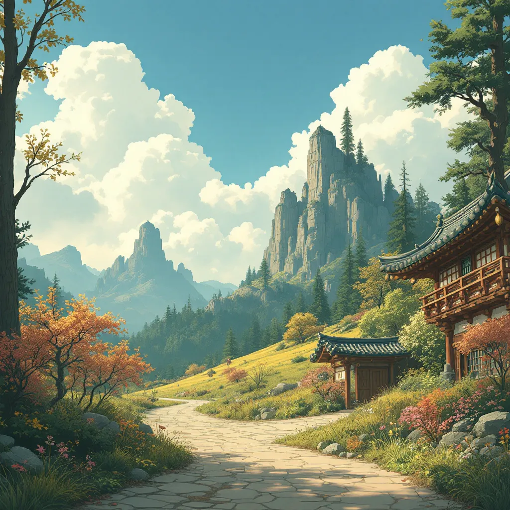 Prompt: Ghibli style