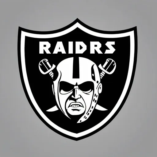 Prompt: raiders logo