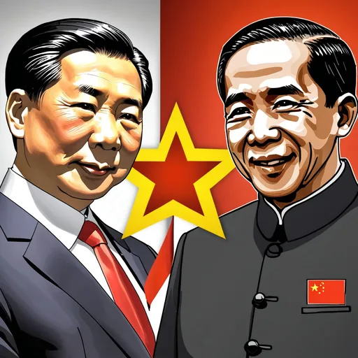 Prompt: Xi Jinping vs Joko Widodo