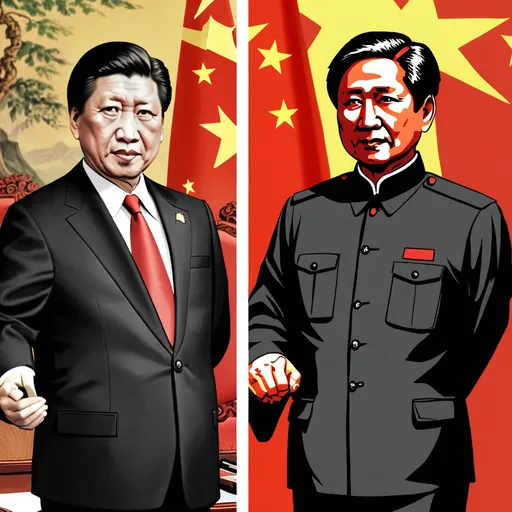 Prompt: Xi Jinping vs Ferdinand Marcos Jr