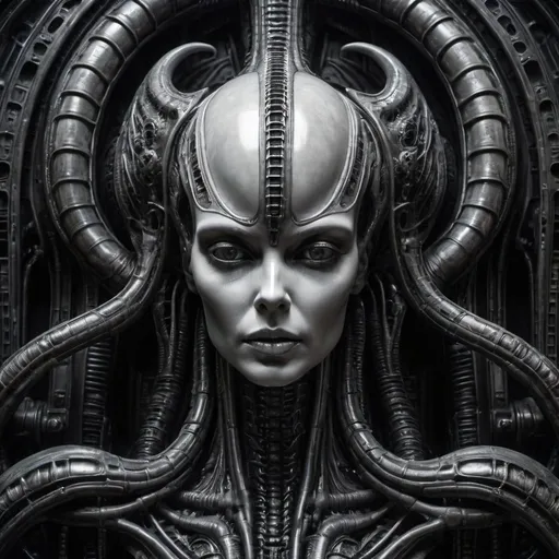 Prompt: H.g. giger style 