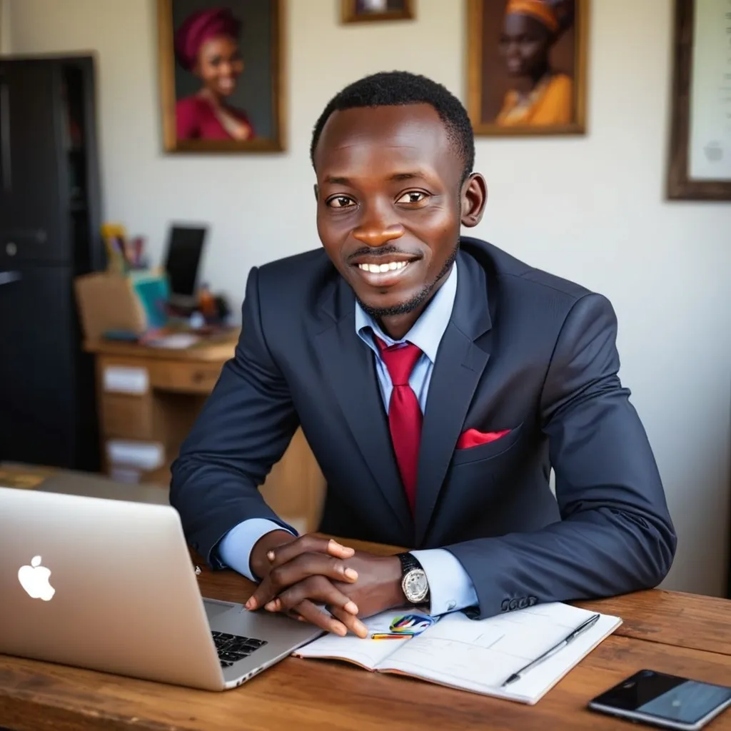 Prompt: African entrepreneur