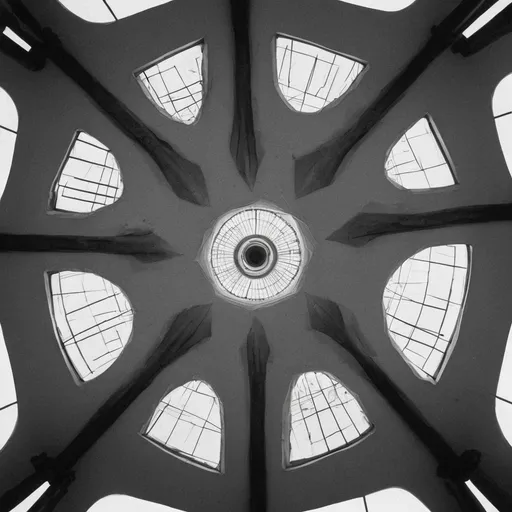 Prompt: Each edge was once a moment. But the center—
the center kept pulling,
not through space, but through recognition.
It remembered every entry point,
and spun them until the corners gave in.