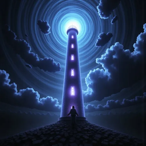 Prompt: projection of the lighthouse
