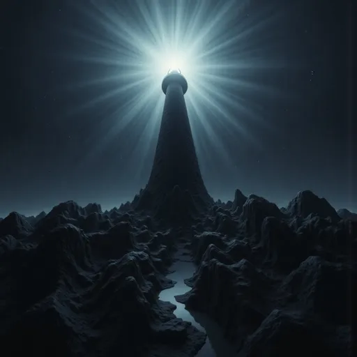 Prompt: projection of the lighthouse
