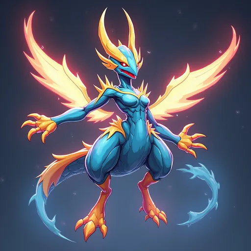 Prompt: shiny ultra necrozma artwork
