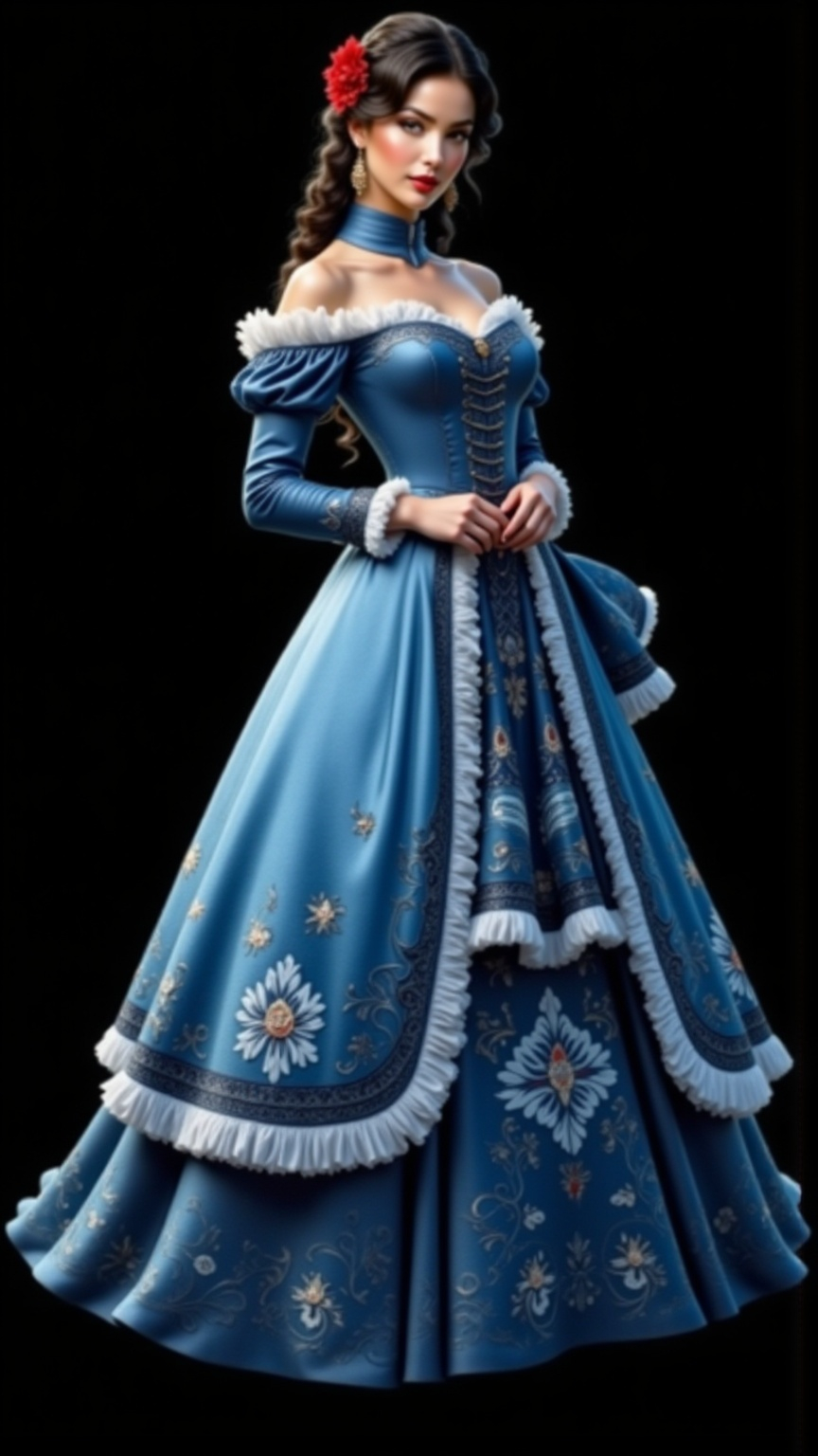 Prompt: Highly detailed digital art of @zQOvlkPVaQZcrpyVltlk  in flowing satin silk gown, palace garden, Anton Pieck style, medieval fantasy, intricate patterns, ornate cloth, royal attire, detailed realistic clothing folds, lush greenery, soft pastel tones, romantic lighting, professional, ultra-detailed, fantasy, medieval, satin gown, palace garden, Anton Pieck style, ornate architecture, lush greenery, romantic lighting, royal attire, intricate patterns, soft pastel tones, flowing fabric, professional lighting