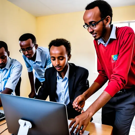 Prompt: Skills for Tomorrow
Ethio Coders training: A gift to Somali Region staff for lasting success.