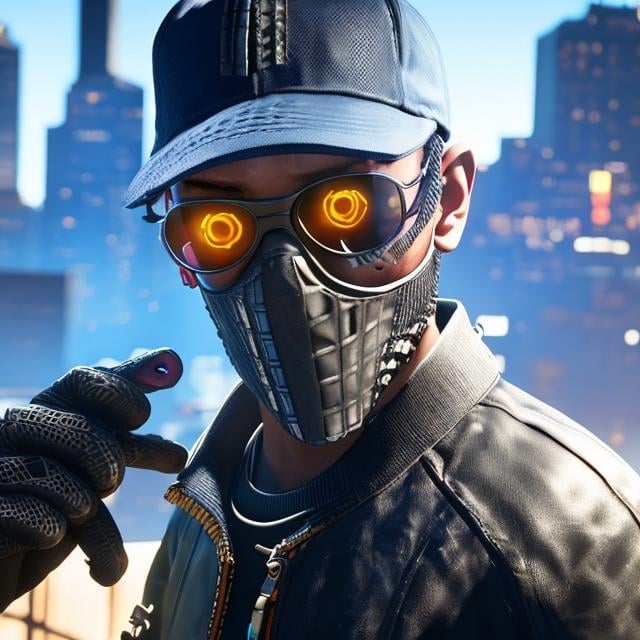 Prompt: Wrench from watch dogs 2