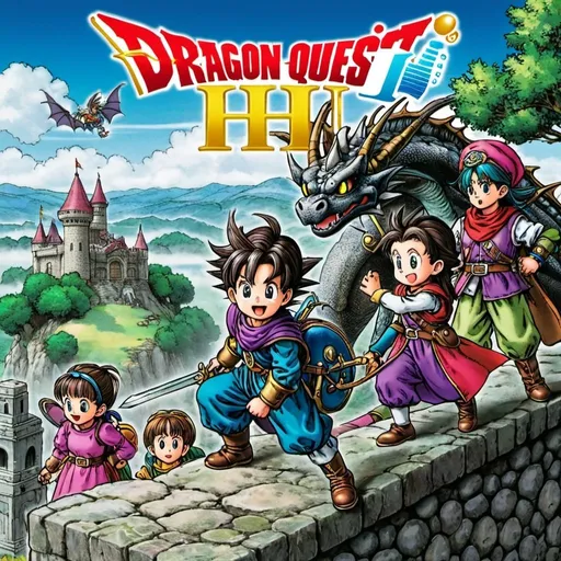 Prompt: DRAGON QUEST III HD-2D Remake (PS5) cover image