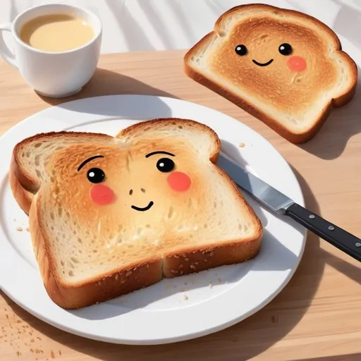 Prompt: How to make toast and girlfriend
