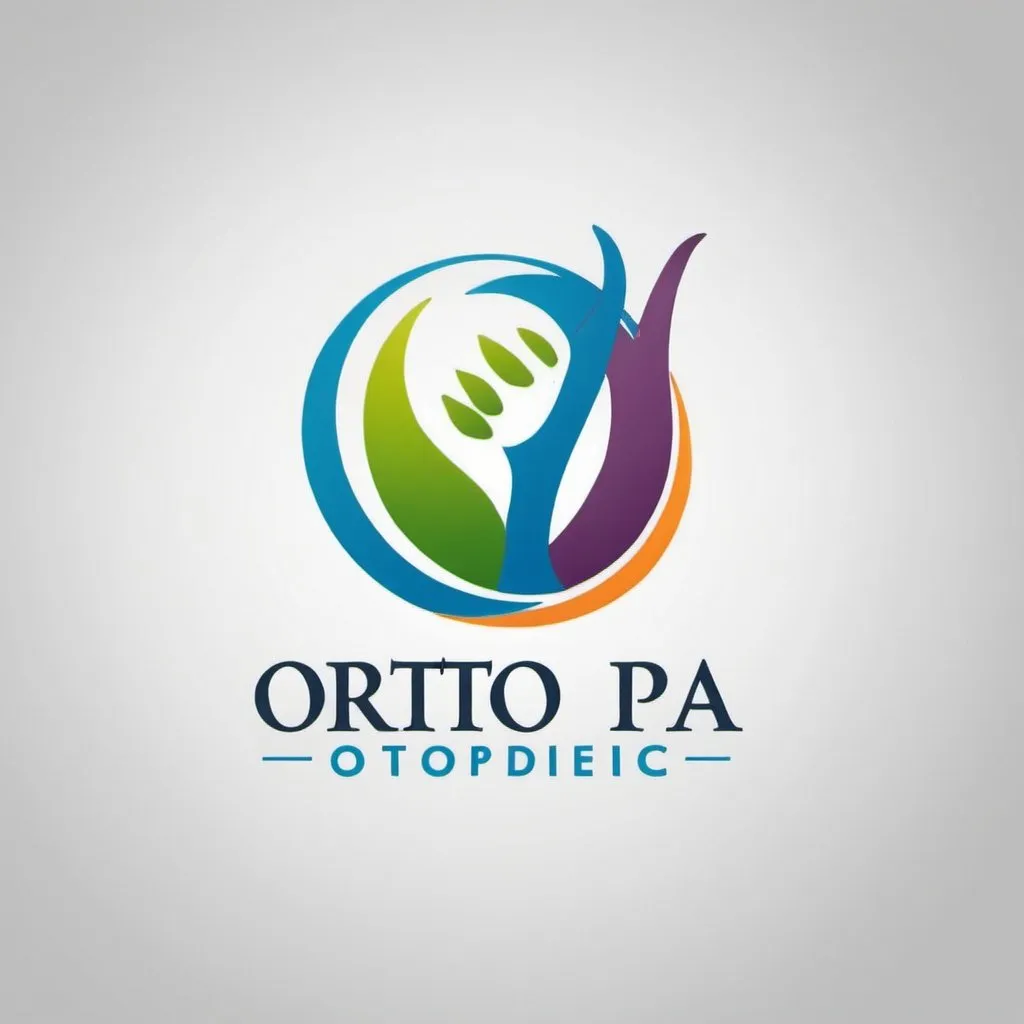 Prompt: crie uma logo para um profissional em ortopedia