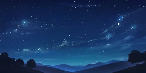 Prompt: starry sky