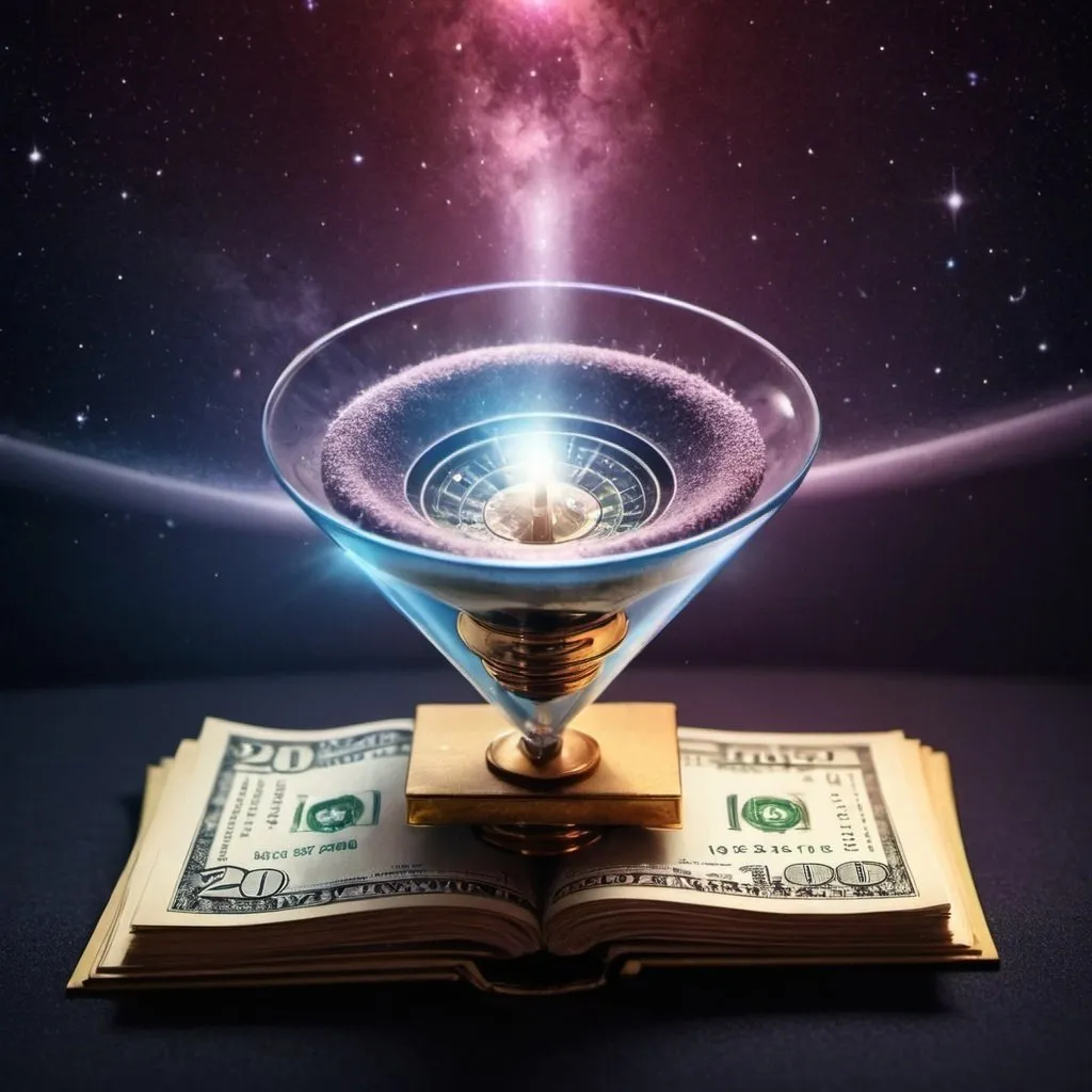 Prompt: the secret law of attraction 2024 to become a millionaire