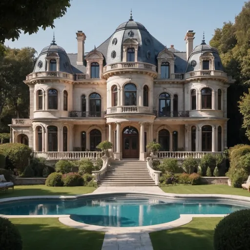 Prompt: a beutifull mansion

