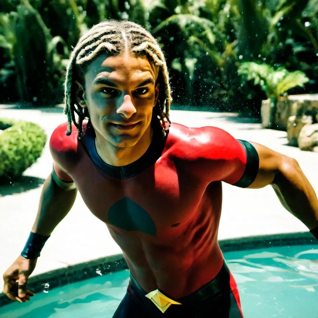 Prompt: Aqualad from DC comics