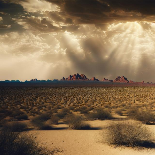 Prompt: desert life hd wallpapers 584x416, in the style of faith-inspired art, moody figurative, uhd image