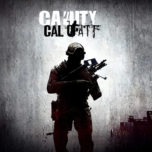 Prompt: A digital artwork of Ghost from Call of Duty holding an AK-47 in the map Rust. The scene should be set with a background depicting the Rust environment, featuring dark and gritty details. The color scheme should predominantly be black and red. Include the text 'Drexr' prominently in the image. The style should be realistic and high-quality.