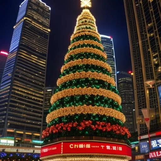 Prompt: Christmas 
Hongkong 