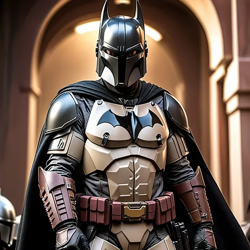 Prompt: Batman Mandalorian